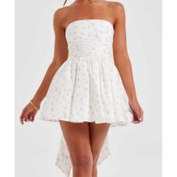 BABY BOO FASHION KATRINA MINI DRESS , PERFECT FOR BRIDAL SHOWERS & TEA PARTIES - Picture 1 of 14